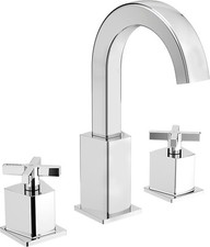 Bristan Cascade CAS 3HBF C CAS3HBFC 3 Hole Chrome Bath Filler Tap