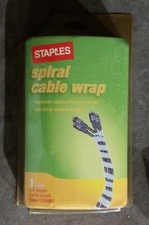 Staples 630867 8ft 2.4m Length Spiral Cable Wrap