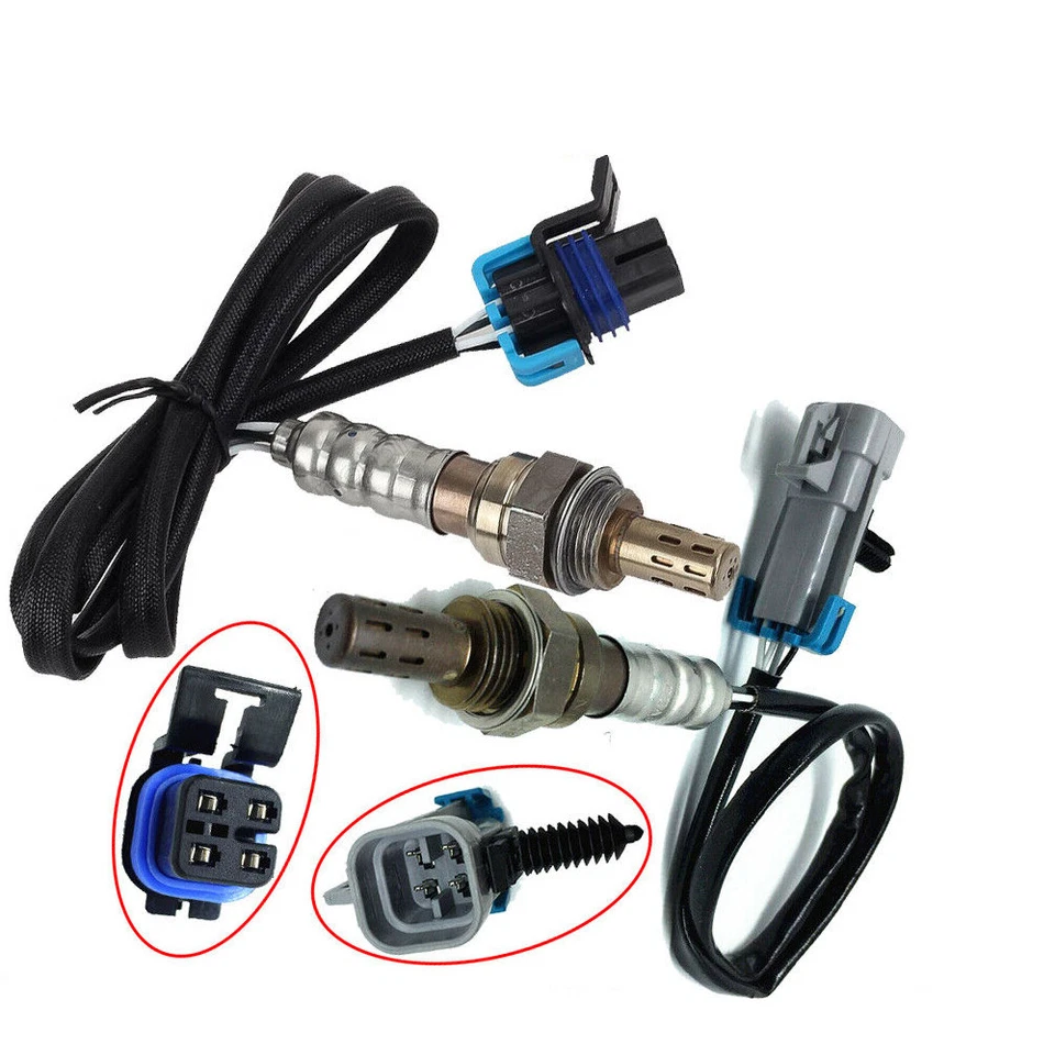 Датчик кислорода вверх + вниз для 2000-04 Oldsmobile Alero 2001-03 Chevrolet Malibu 2 шт. - Изображение 3 из 4