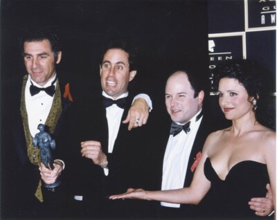Jerry Seinfeld Julia Louis-Dreyfus Jason Alexander Michael Richards 8x10  Photo