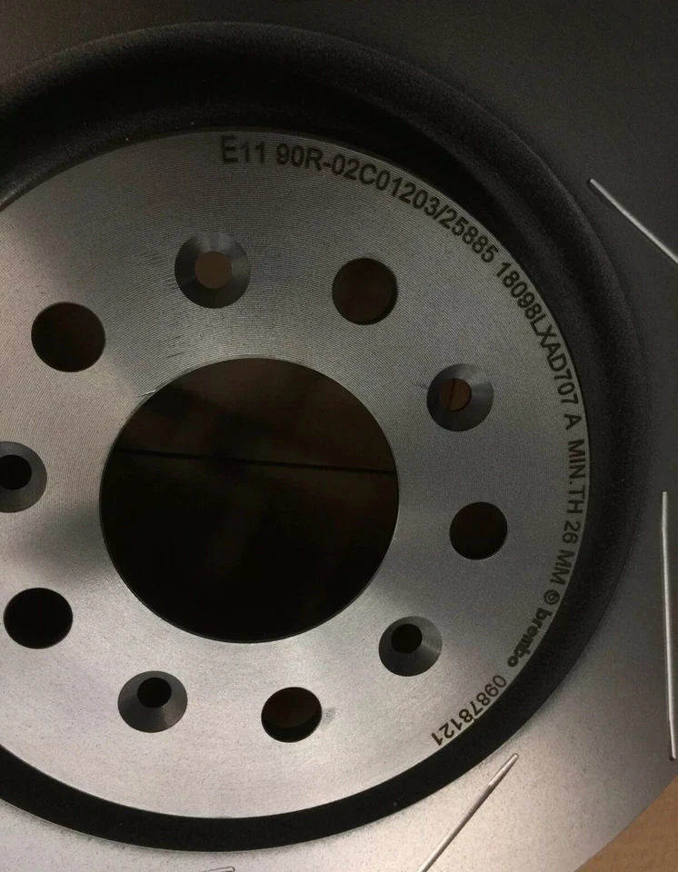 OEM ASTON MARTIN V8 Vantage DB9 brake rotor REAR brake disc Brembo 4G43-28-10266 - Image 3 of 4