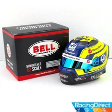 2025 Oliver Bearman Mini Helmet - 1:2 Scale Bell HAAS F1 Helmet - Model 4100418