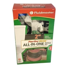 Fluidmaster Performax All-in-One Toilet Repair Kit 2" Easy Install New  