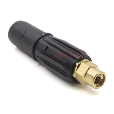 #ad High Pressure Fan Shaped Snow Foam Nozzle Self Priming Spray Gun Nozzles M14x1.5 $33.24