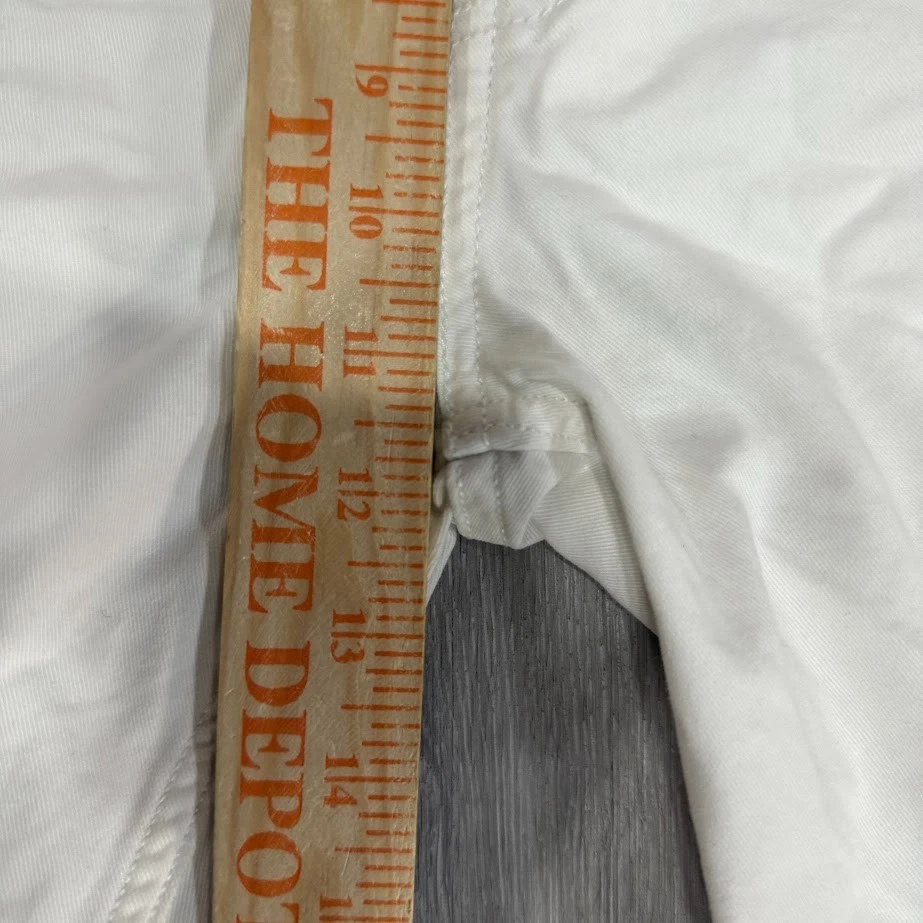 Levi’s Men’s Cargo Shorts W33 White Cotton Utility Pockets - Image 3 of 4