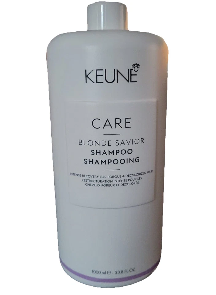 Keune Care Blonde Savior Shampoo 33.8 Oz with 1 Pump ( White Kenue Liter Pump) - Image 2 of 3