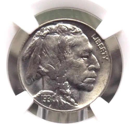 1930 "P" Indian Head BUFFALO Nickel 5c NGC MS64 #003 Unc BU Uncirculated ECC&C