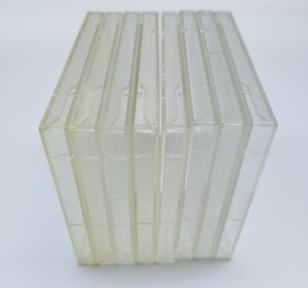 Nintendo Famicom Disk System FDS Genuine Original Clear Plastic Disk Cases Lot