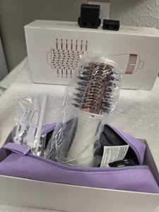 4-In-1 Voyage double tension brosse sèche-cheveux Brush sécheuse,portable 2 Min. de pouce