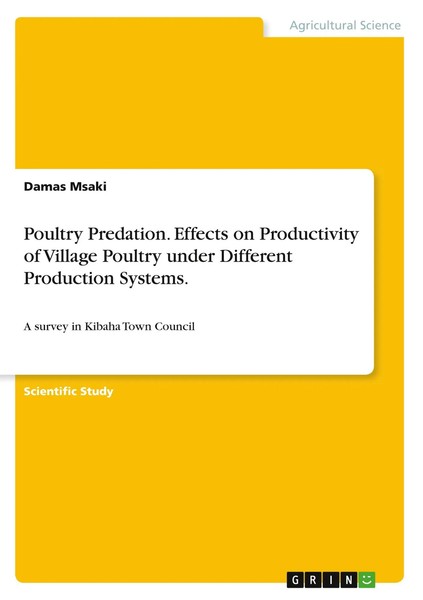 Damas Msaki | Poultry Predation. Effects On Productivity Of Village Poultry...-image