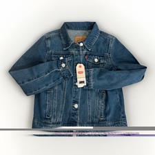 Levi Strauss Co Denim Blue Jeans Jacket Red Tab - Youth Large L