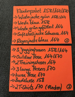 Kleiderpaket Jungen 158/164/170