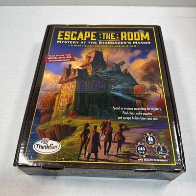 Open Box- Escape The Room Mystery at the Stargazer's Manor Thinkfun party game
