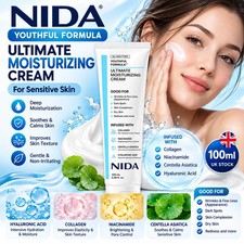For Sensitive Skin NIDA Youthful formula Ultimate 100ml Moisturizing Cream UK