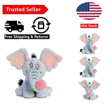 Adorable Dr. Seuss Horton Stuffed Animal - Officially Licensed Blue Plush 12"