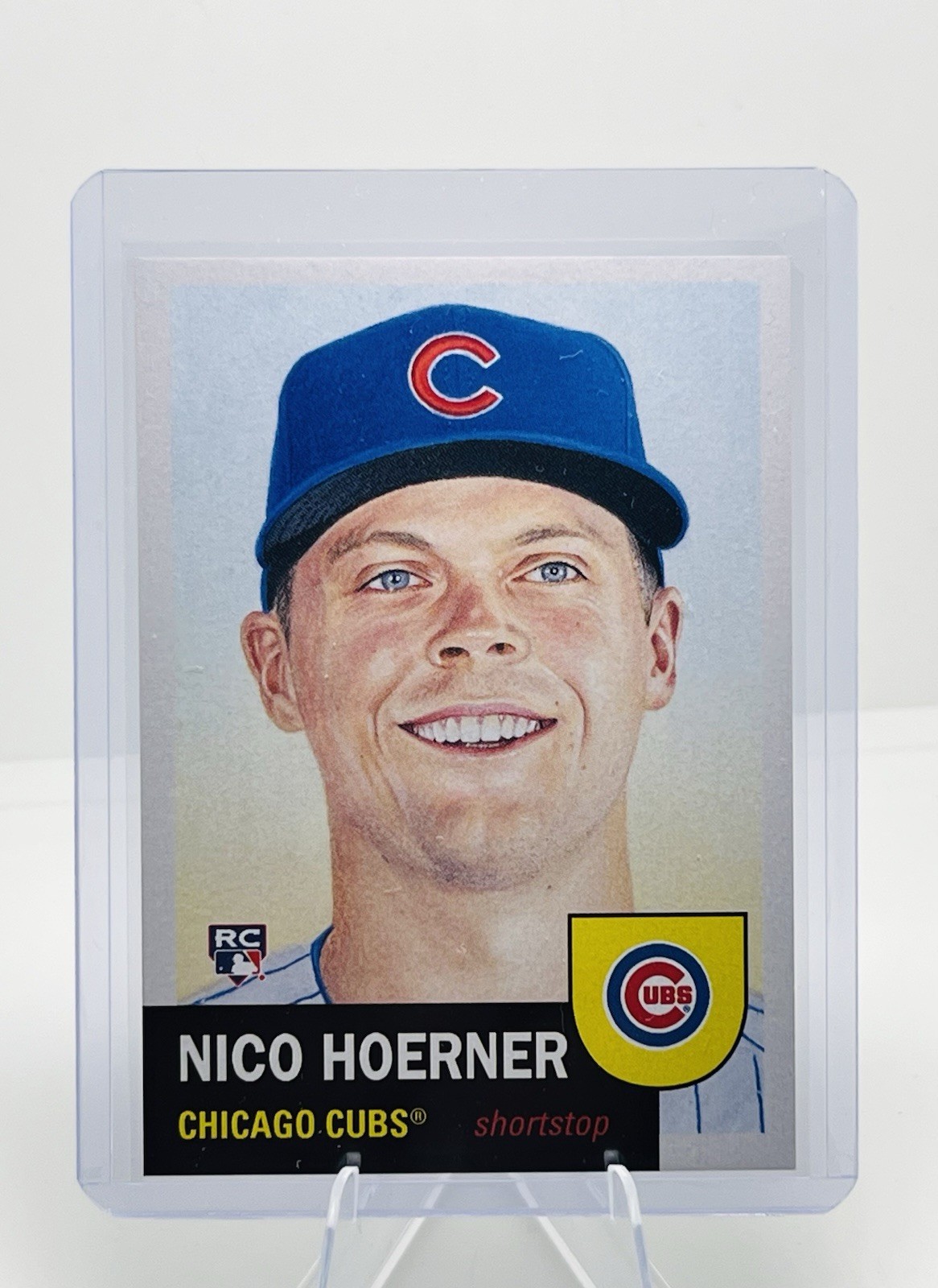 2020 Topps Living Set #310 Nico Hoerner RC Card CHICAGO CUBS