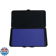 DUUPEAK Large Ink Pad for Stamps, 6.14"×3.38" Stamp Pad, Ink Pad for Office, 