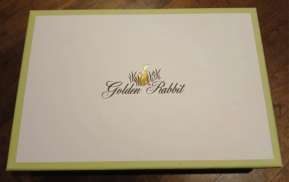 Goden Rabbit 3 piezas Juego de cena esmaltado para niños. Baby Chick.  Por Laura Fair. Nuevo Foto 2 de 4