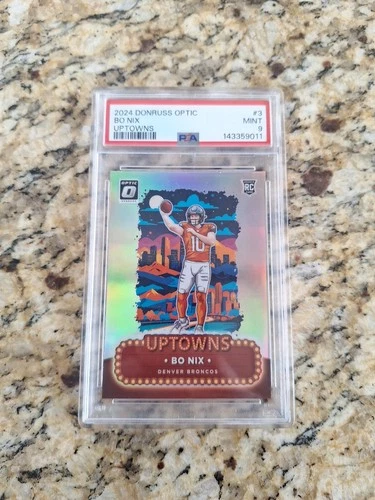 2024 Panini Donruss Optic - Uptowns Bo Nix #3 (RC)