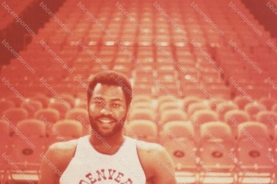 Tom Boswell Denver Nuggets Basketball Original 35mm Photo Slide G270