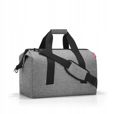 Allrounder L Travel Bag Twist Silver Polyester 30l