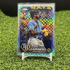 💎  2024 Topps Chrome Update Junior Caminero X-Fractor Pro Debut - 💎 