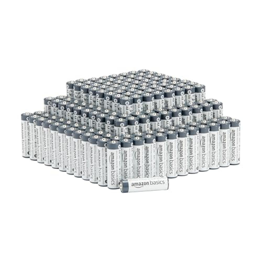 Stock 150 Pile AA Alcaline Amazon Basics Industrial - Prezzo Shock