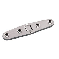 STAINLESS FLUSH STRAP HINGE 6", 316 SS