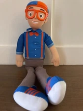 Blippi  Doll My Buddy 16”   Plush Toy Soft Body Hard Head Talking Electronic