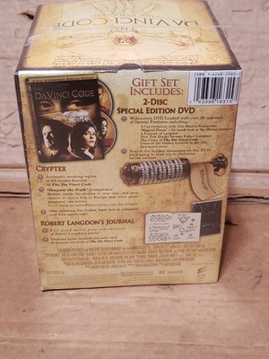 The DaVinci Code (DVD, 2006, 2-Disc Set, with Cryptex Langdon