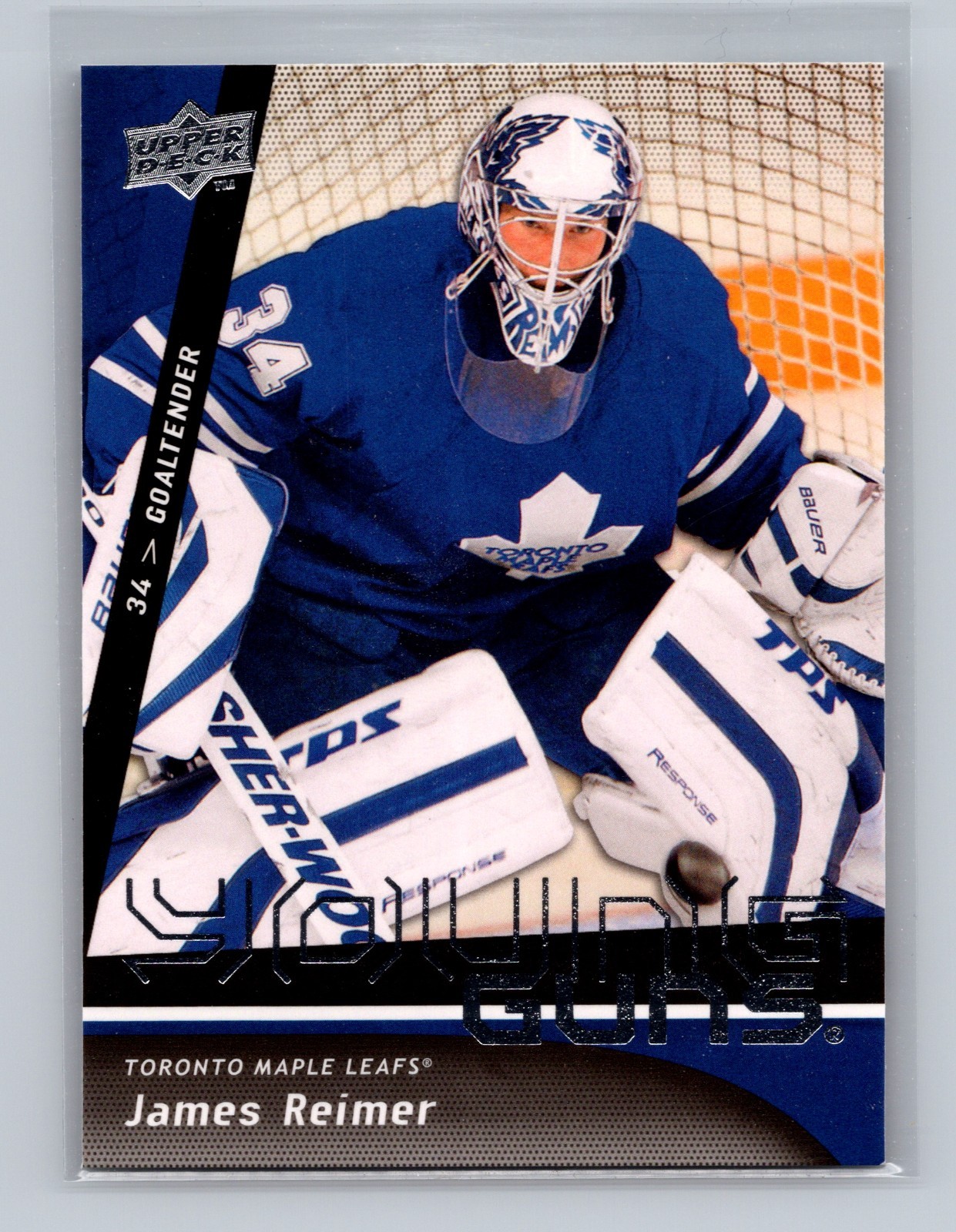 2009-10 Upper Deck - Young Guns James Reimer #493 (RC) Rookie