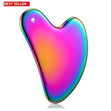 Stainless Steel Gua Sha Facial Tool Lymphatic Drainage Face Sculpting Kit