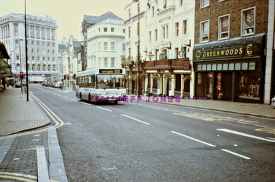 ORIGINAL BUSFOLIE 16983 - Super Travel DART / PLAXTON T6STM Liverpool 21.9.99