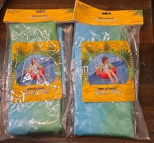 2020 GAME 47 inch Inflatable Rainbow Pool Float Circle 5 Lot of 2