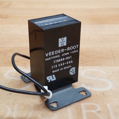 Veeder Root 779086-001 Digital Counter, 115VAC, 5VA6 Digit - USED