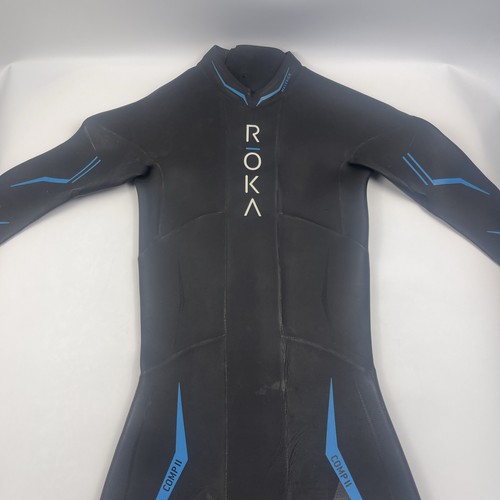 Roka Maverick Comp 2 Men’s Wetsuit Size MT Some Cuts Good Condition - Picture 14 of 23