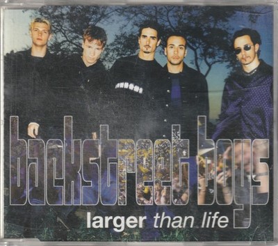 Backstreet Boys   Larger Than Life - 1999 -  Maxi-CD -