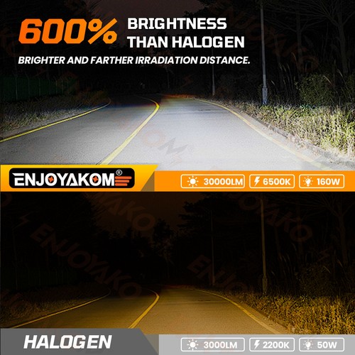 For Chevy Silverado 2500 2003-2004 LED Headlight Kit High Lo Beam Fog Light Bulb - Picture 5 of 11