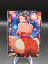 Chun Li Street Fighther Anime Waifu Card Doujin ACG Goddess Holo