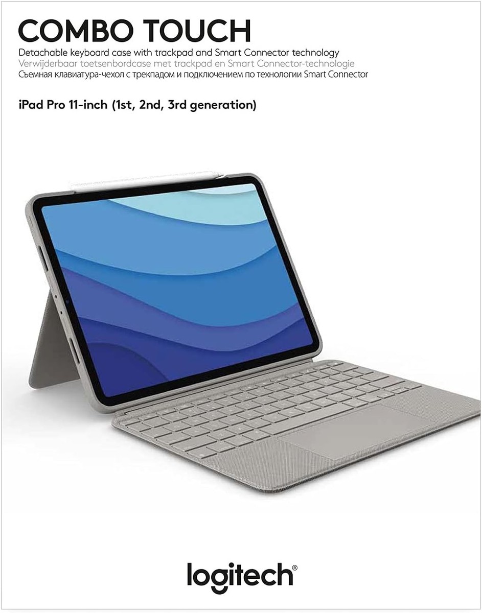 Logitech Combo Touch iPad Pro 11-inch (1st, 2nd, 3rd, 4th gen