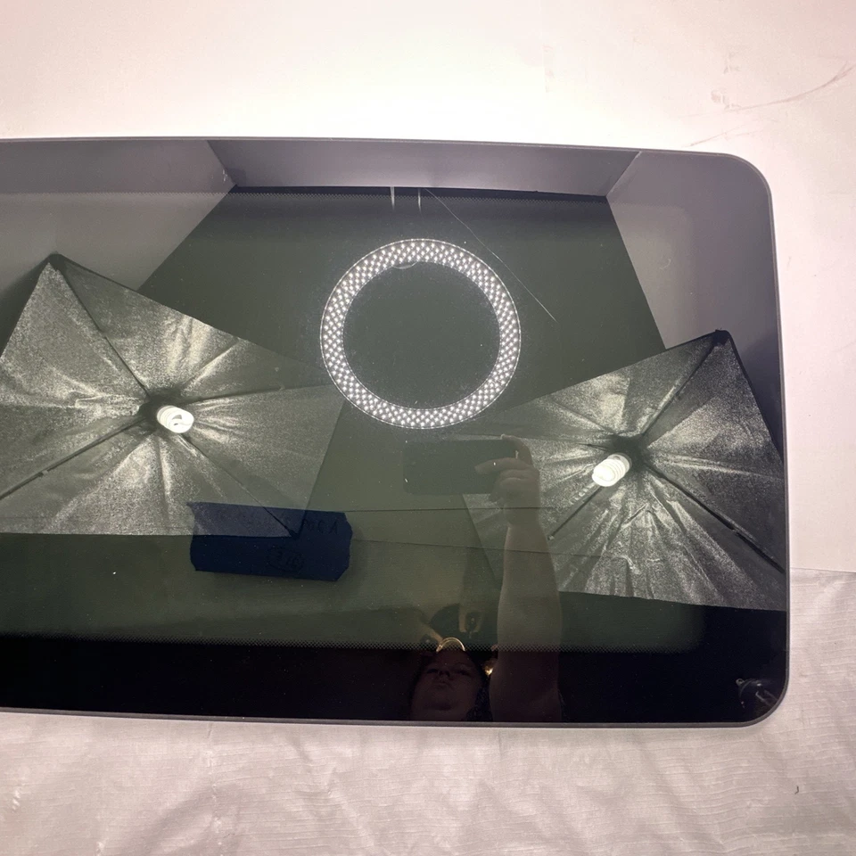 03-09 Mercedes W209 CLK500 CLK350 Coupe Sunroof Sun Roof Glass 2097800021 OEM Foto 3 de 4