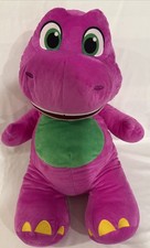 Barney  s World BARNEY 25  Plush Stuffed Toy by Fisher Price