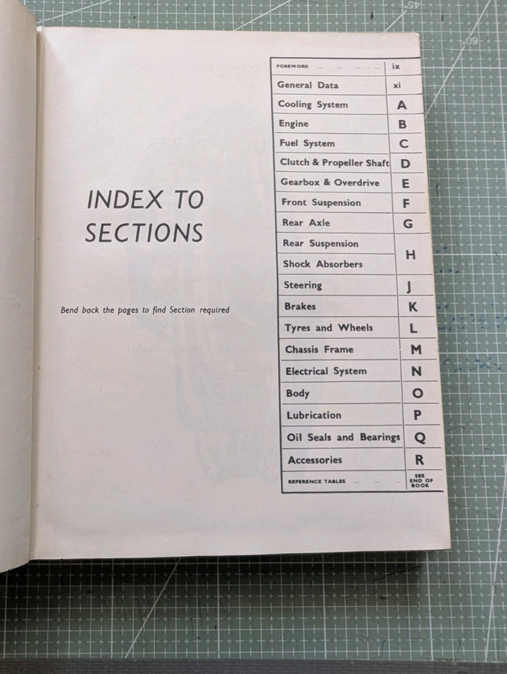 Humber Hawk Marks III, IV, V, & VI (1948-1957) Genuine Humber Workshop Manual - Image 3 of 4