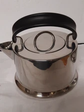 Bodum Italy Water Tea Kettle Stove Top C. Jorgensen Stainless 18/10 Osiris INOX