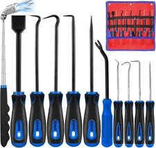 11 Pcs Automotive Hook and Pick Tool Set Blue-11 Auto 