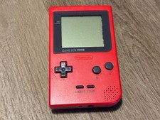 Nintendo Game Boy Pocket Red Console Handheld System Tested OEM MGB-001