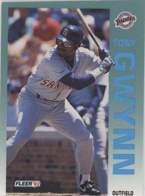 1992 Fleer - Tony Gwynn #605 - 1 of 1