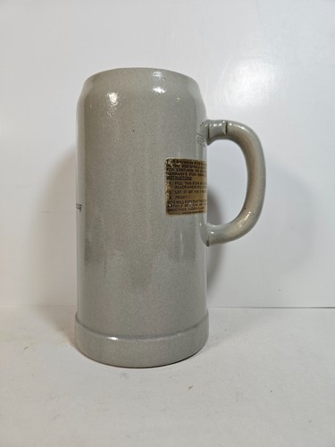 CERVEZA COORS TAZA DE PIEDRA BANQUETE EXTRA SECA 8 pulgadas 1 L. Alemania casi nueva rara - Imagen 4 de 8