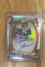 Jordan James 2024 Bowman Chrome U Ramblin Man On Card Auto /99 RM-7 Oregon Ducks