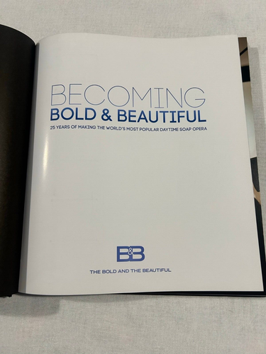 Becoming Bold & Beautiful 25 Years of the Soap Opera / Hard Cover Book / 2012 - Picture 16 of 16